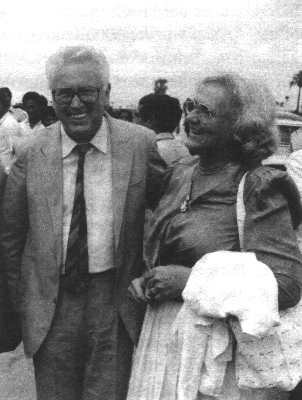 Heinz-Horst und Ruth Deichmann in Vijayawada